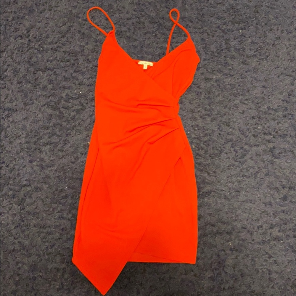 Sexy red dress